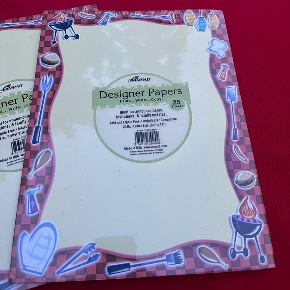 Designer Paper, Announcements, Family updates, Invitations 8 1/2 x 11, 25 sheets - Picture 2 of 4